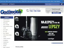 Tablet Screenshot of gadzeciak.pl